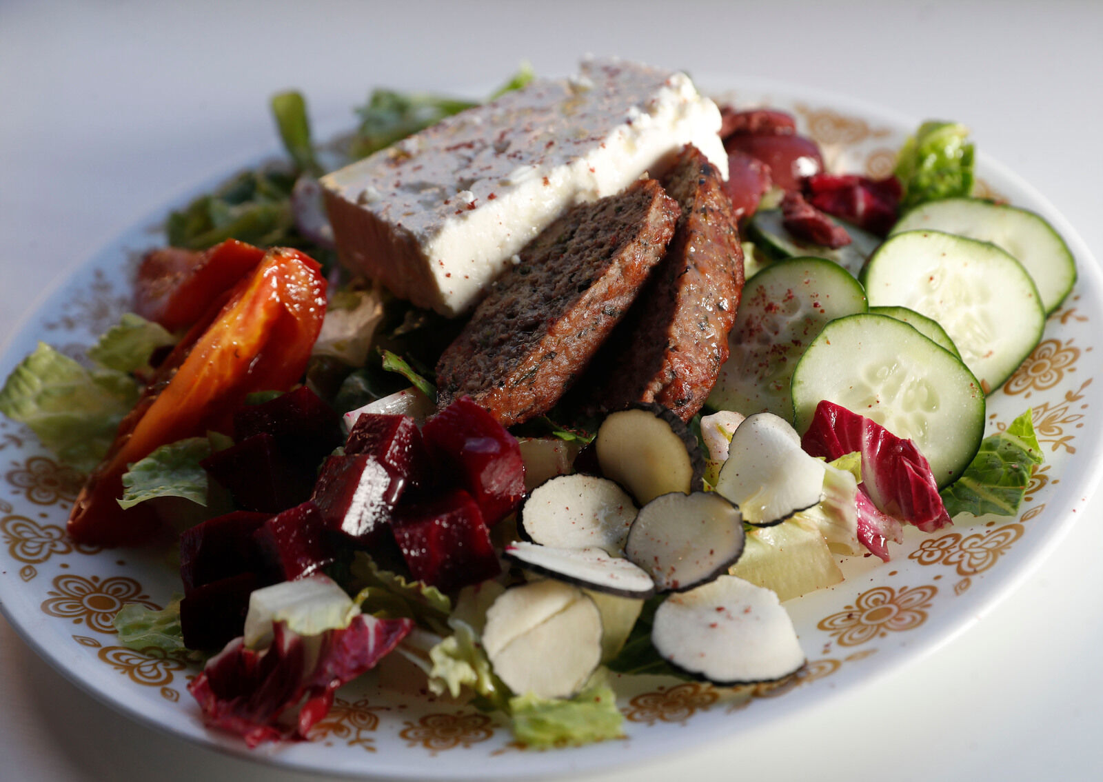 Mamma Mia salad at Cafe Godot